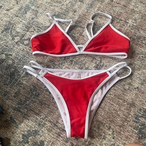 Red bikini